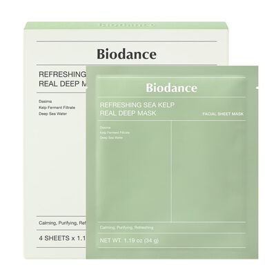 REFRESHING SEA KELP REAL DEEP MASK (MASCARILLA FACIAL REFRESCANTE)